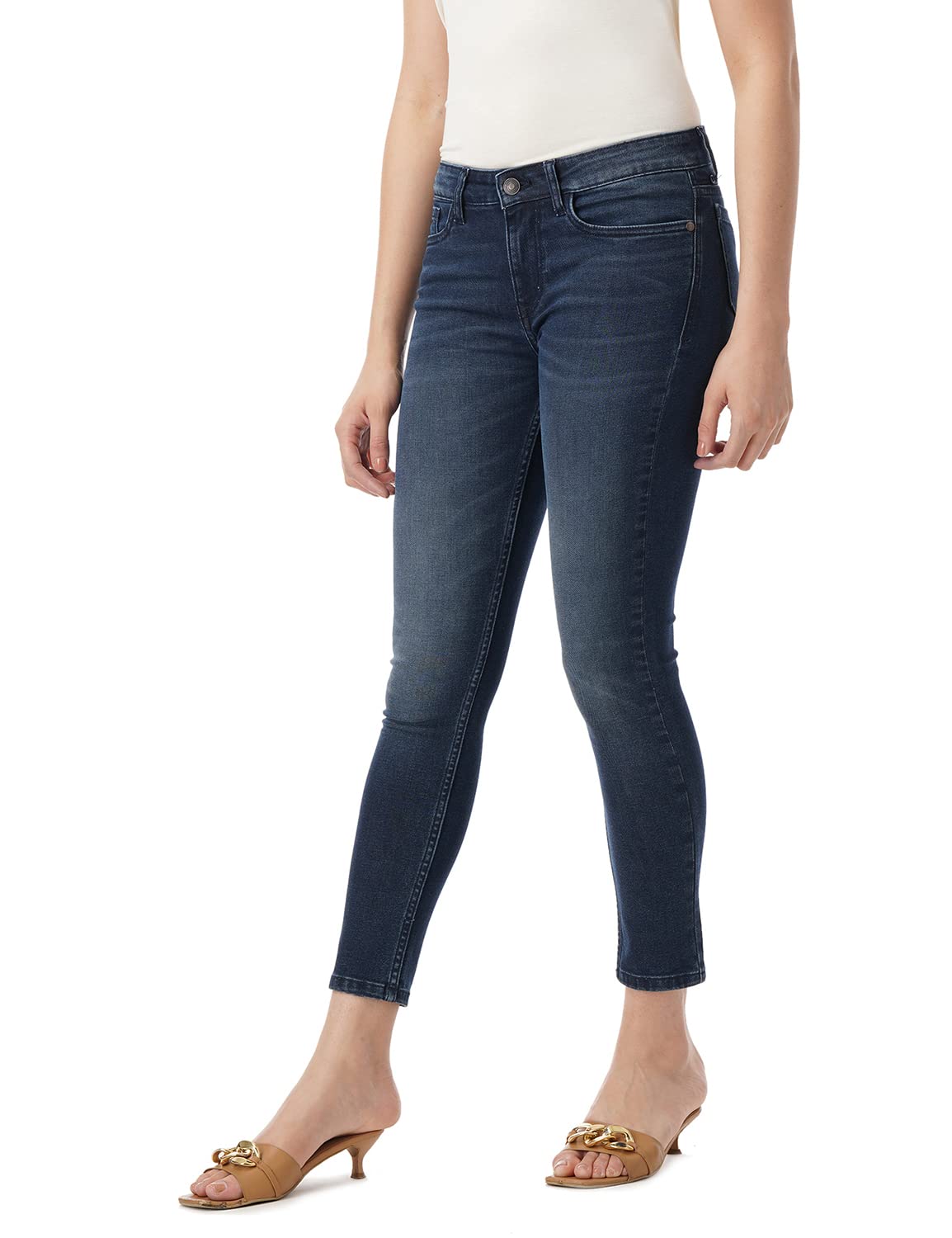 Inkd WomenS Airflex Skinny Fit Jeans -Lightweight & Stretchable