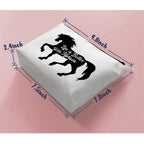 BiuNiuring Horse Gifts for Women, Horse Gifts for Horse lovers, Equestrian Gifts, Horse Makeup Bag, Life Is Better With Horses
