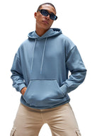 Bewakoof Heavy Duty 1.0 Mens Solid Oversized Hoodies_596364_Blue_XL