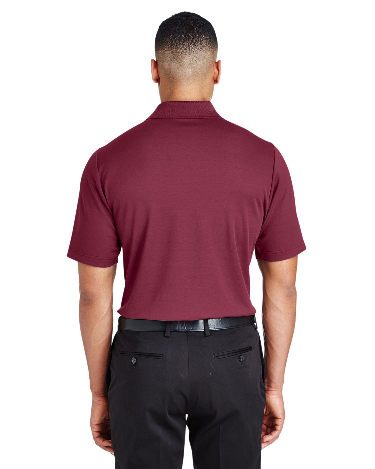 crownLux PerformanceMens Plaited Polo - gRAPHITE - 2XL(D0102H7NAFP)