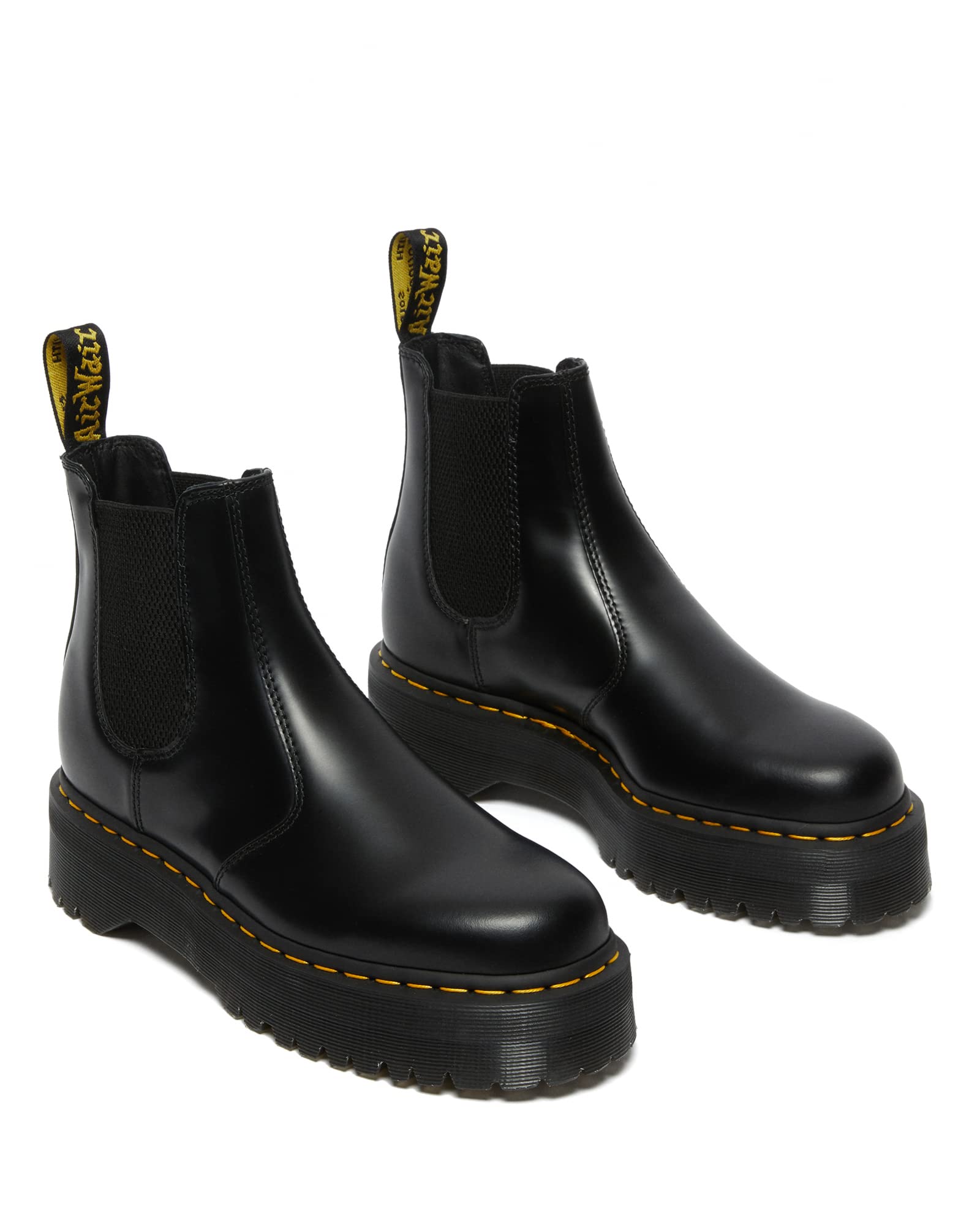 Dr. Martens Unisex Amphibians Combat Boot, Black, 10 US Women