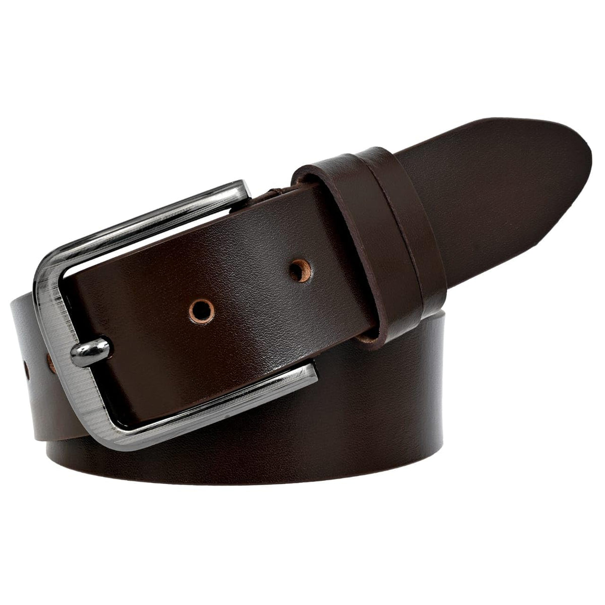 Leder Luxus Leather Belt For Men| Stylish & Classic Leather Belt For Casual & Formal Wear | Lightweight Waist Belt For Jeans, Tr 32