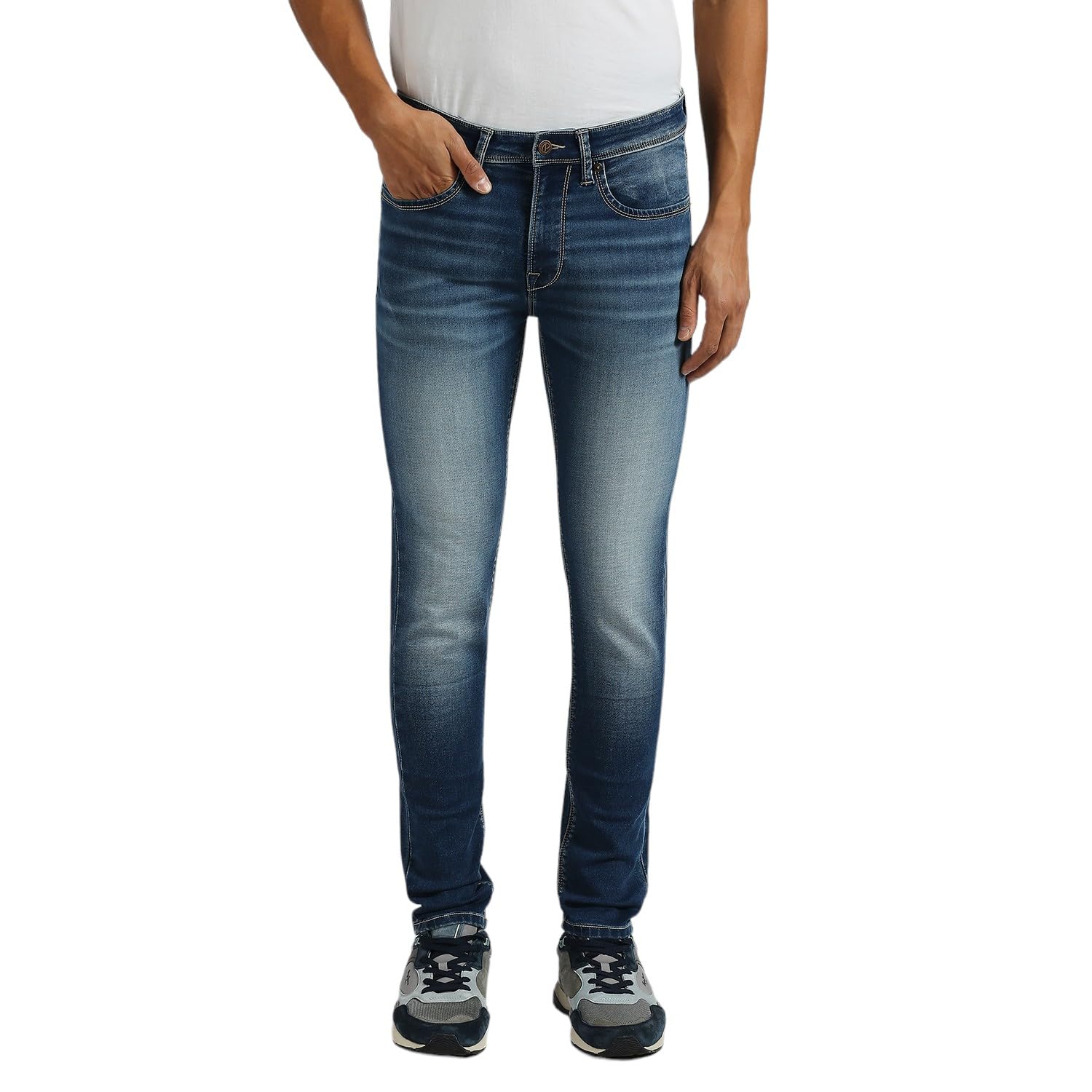Pepe Jeans MenS Skinny Jeans (Pm207867J671_Med Used_Mid Indigo Blue