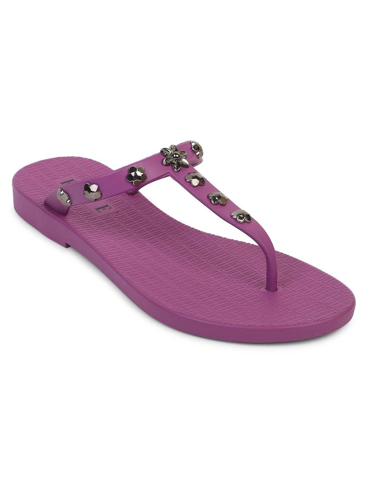 Elle Womens Slipper, Purple, 7 7