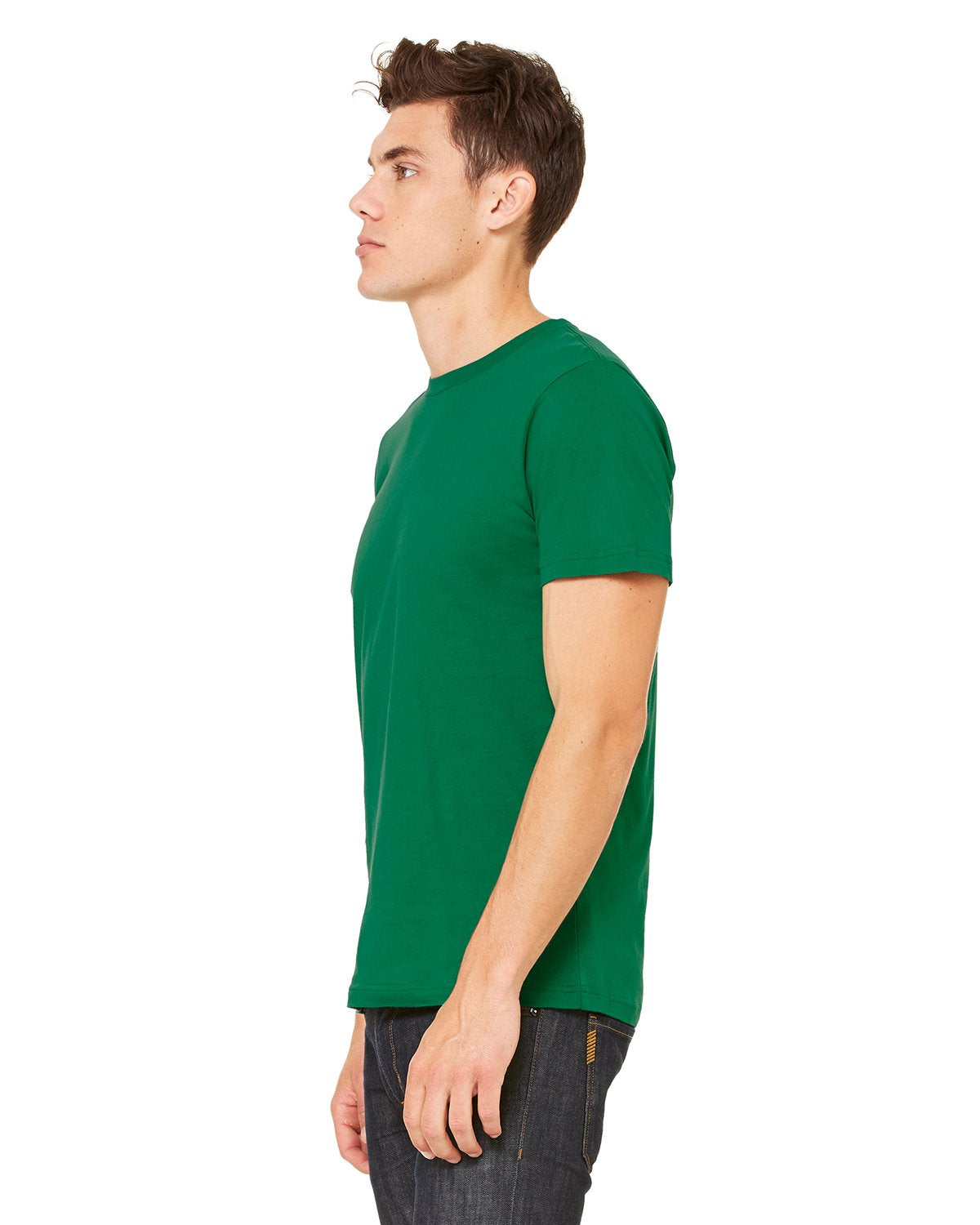 Bella+Canvas Unisex Jersey Short Sleeve Tee, Evergreen, X-Large