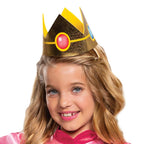 Disguise DG10690G Girls Princess Peach Classic Child Costume - Large 10-12