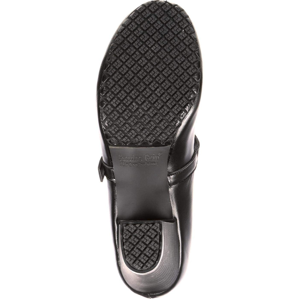 Genuine Grip 8200-10M Womens Slip-Resistant Leather Mary Jane  Black - Size 10