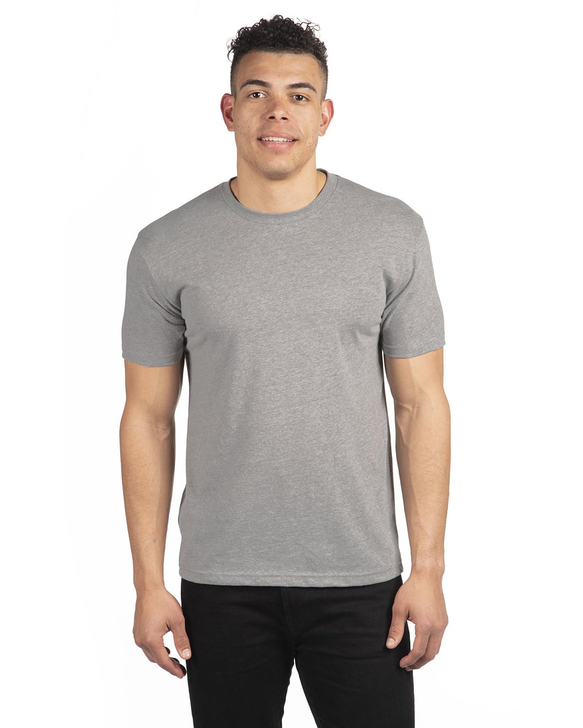 Mens Sueded crew - BLAcK - 3XL(D0102H7N51T)