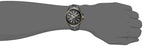 SEIKO SNE506 Watch for Men - Coutura Collection - Solar Powered, with Diamond Markers, Black Ion Finish with Gold Accents, Stain