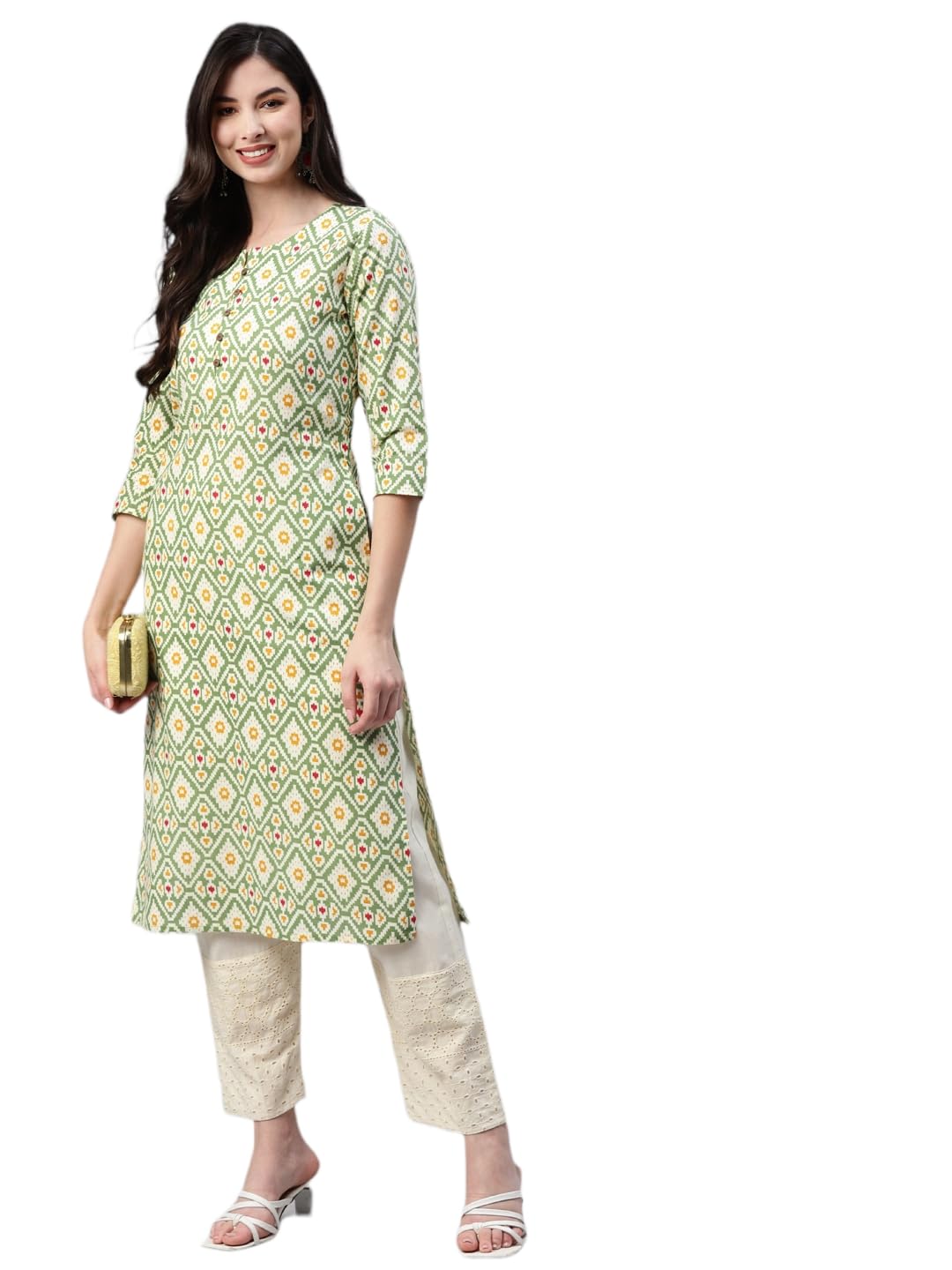 Aarika Womens Green Kurti (SP-KURTI-W-NM-A-110-GREEN-XXL)