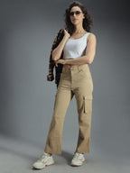 High Star WomenS Classic Trouser (Hswwts2402_Kh_Khaki