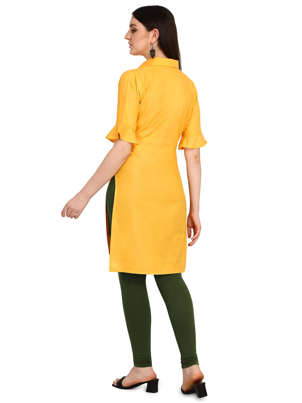 Leriya Fashion Fancy Kurti For Women || Cotton Printed Straight Short Casual Kurta || Office || Meeting || Profeessional || Outing || Summer Wear Kurtis For Girls || Formal Kurti