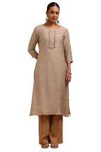 Soch Women Gadwal Embroidered Kurta with Sequins