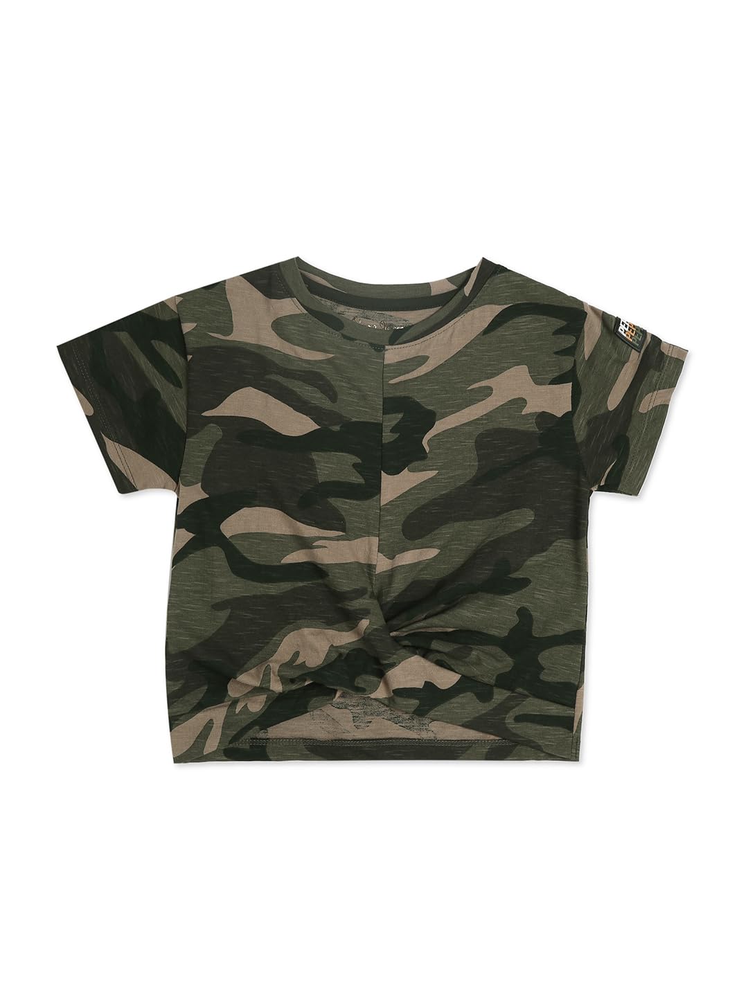 Pepe Jeans GirlS Loose T-Shirt (Pg502974_Olive 6)