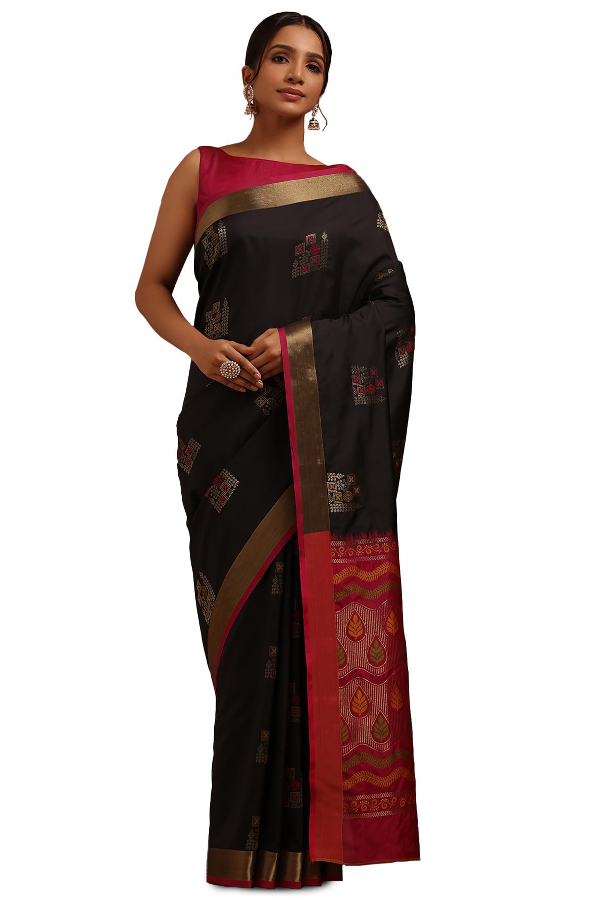 Soch Women Silk with Zari Woven Saree