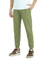 XYXX Mens Regular Track Pants (XY_Jog_R55_Olive Green