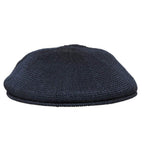 Mens Navy Blue Knitted Golf Gatsby Ascot Newsboy Cap