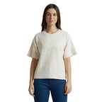 Pepe Jeans WomenS Relaxed Fit T-Shirt (Pl506088_Light Pink