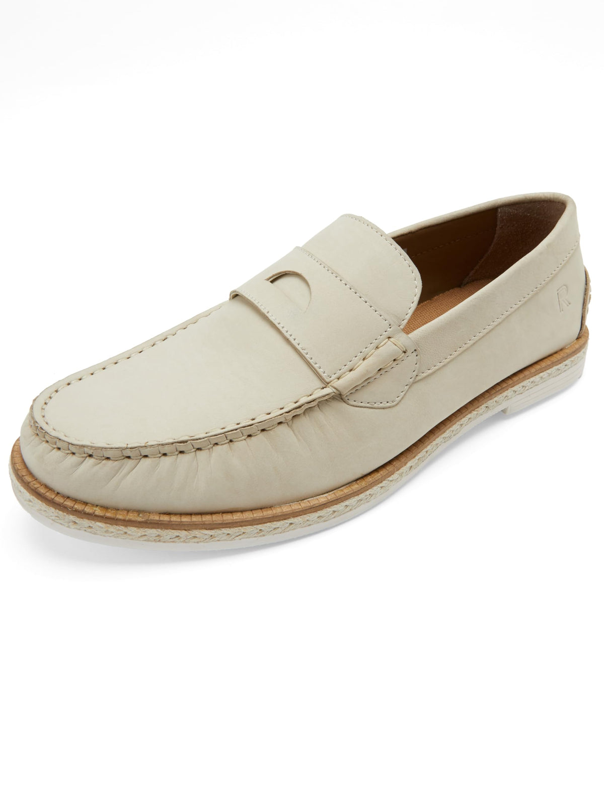 Rockport Mens Stepedge Formal Shoes Off White UK8 8
