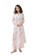 Toochki Kurta Set For Women | Two Piece | Kurti | White Floral Printed Rayon (Tkcbl-Ry-325-Wh-Ks $Parent)