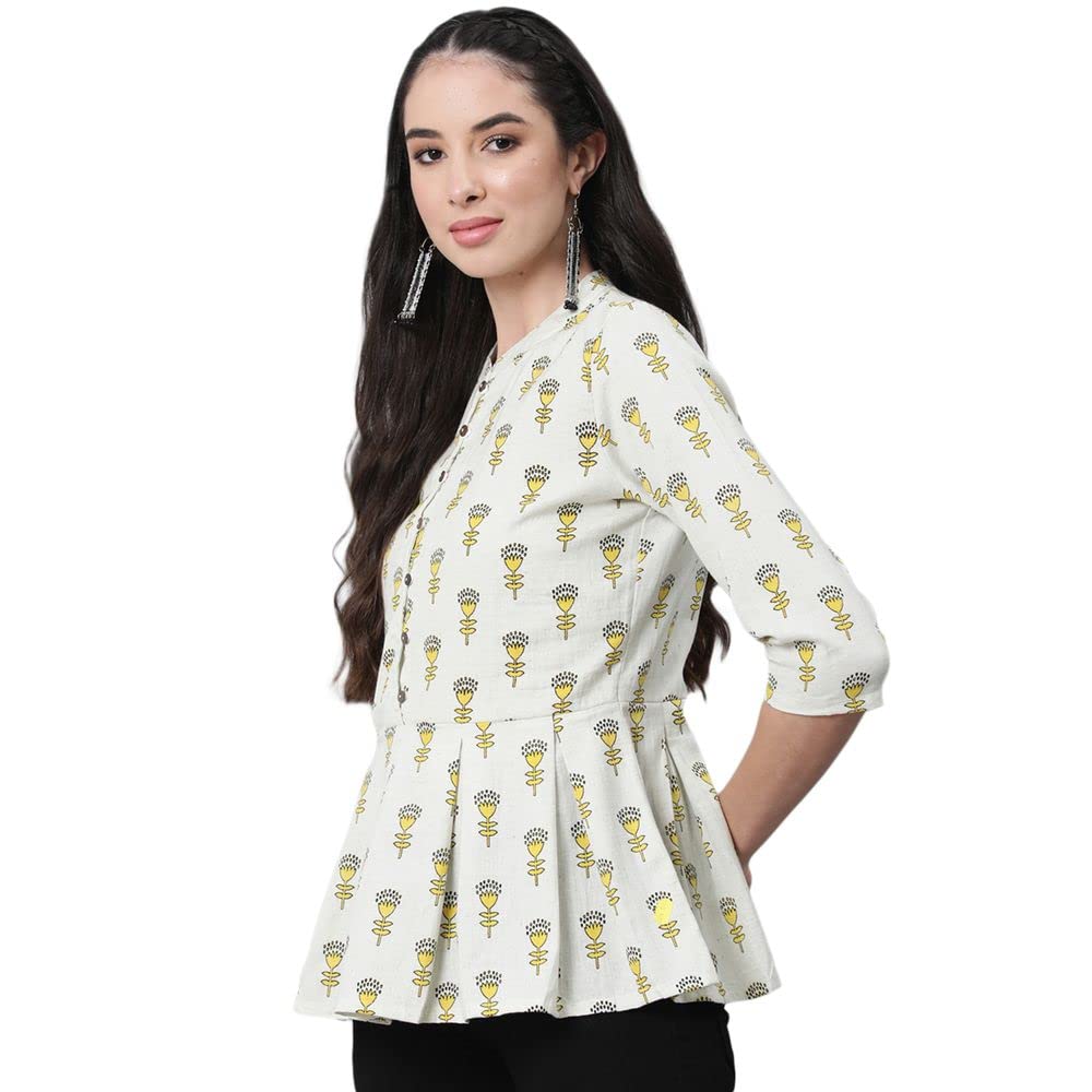 Anubhutee Women Ethnic Motifs Printed Kurti