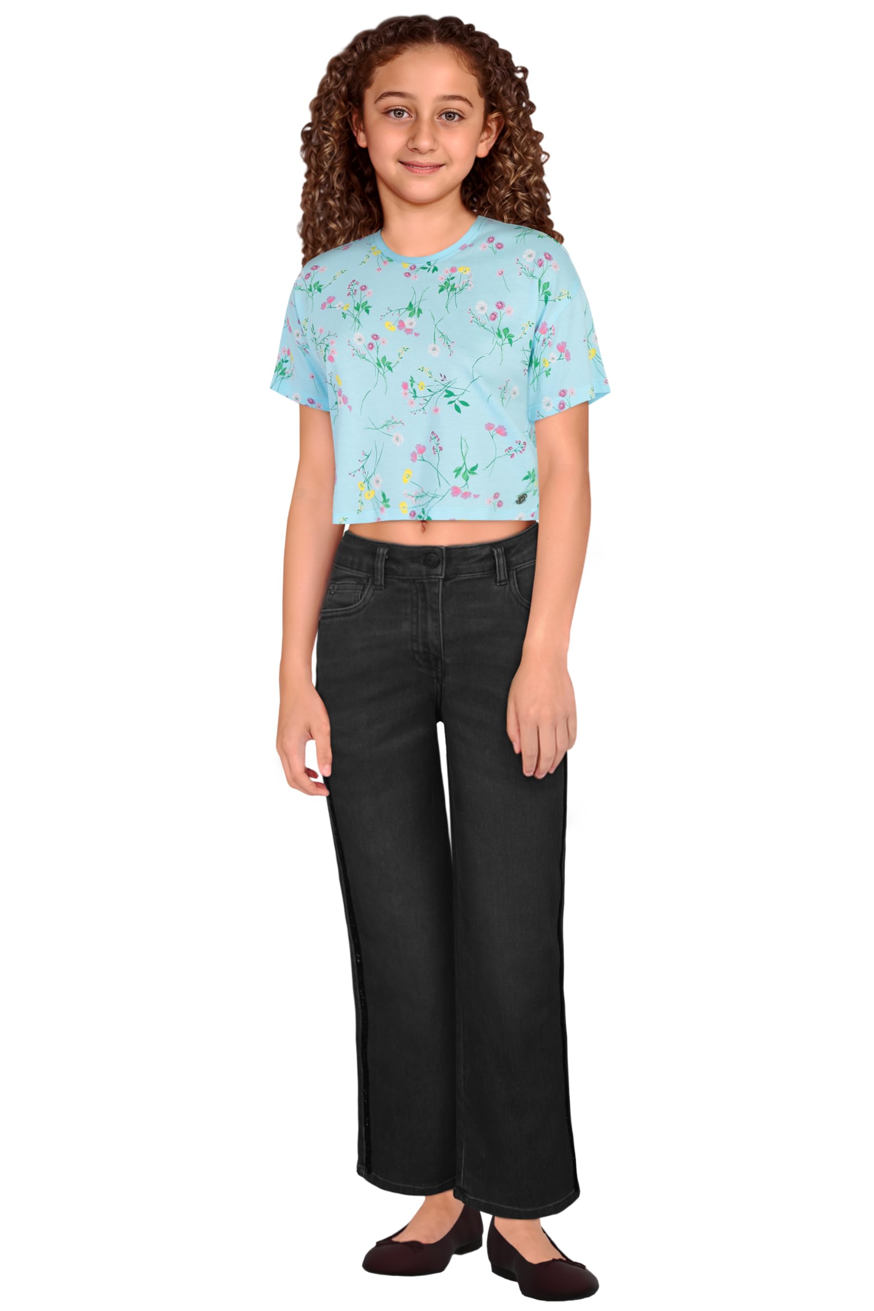 Allen Solly Girls Printed Casual T-Shirt