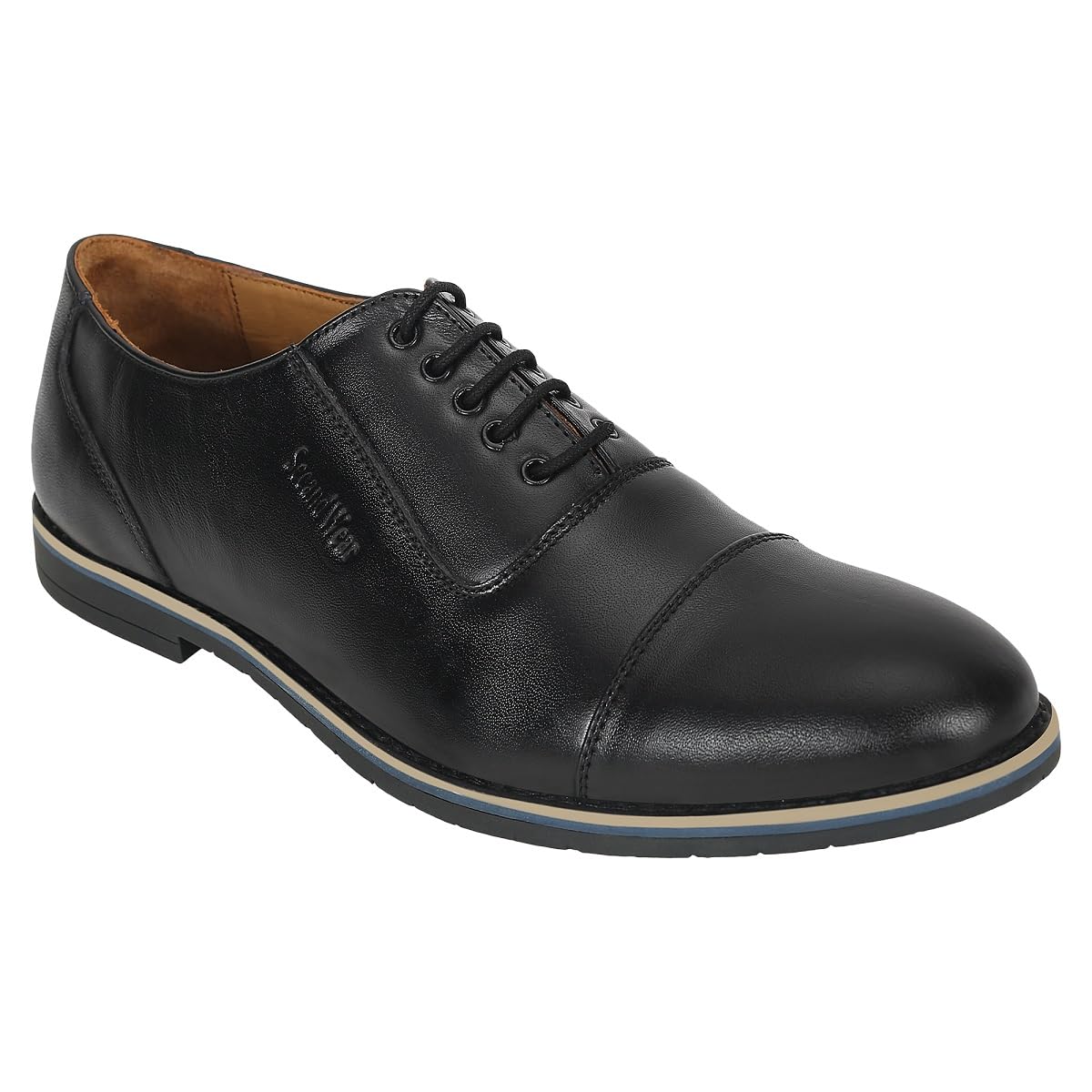 RoarKing Oxford Formal Shoes for Men Black 6
