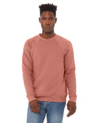 Unisex Sponge Fleece crewneck Sweatshirt - DK gRY MRBLE FLc - M(D0102H7W1W6)