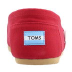 TOMS Men's TOMS CLASSIC CASUAL SHOES 8 (RED CANVAS )