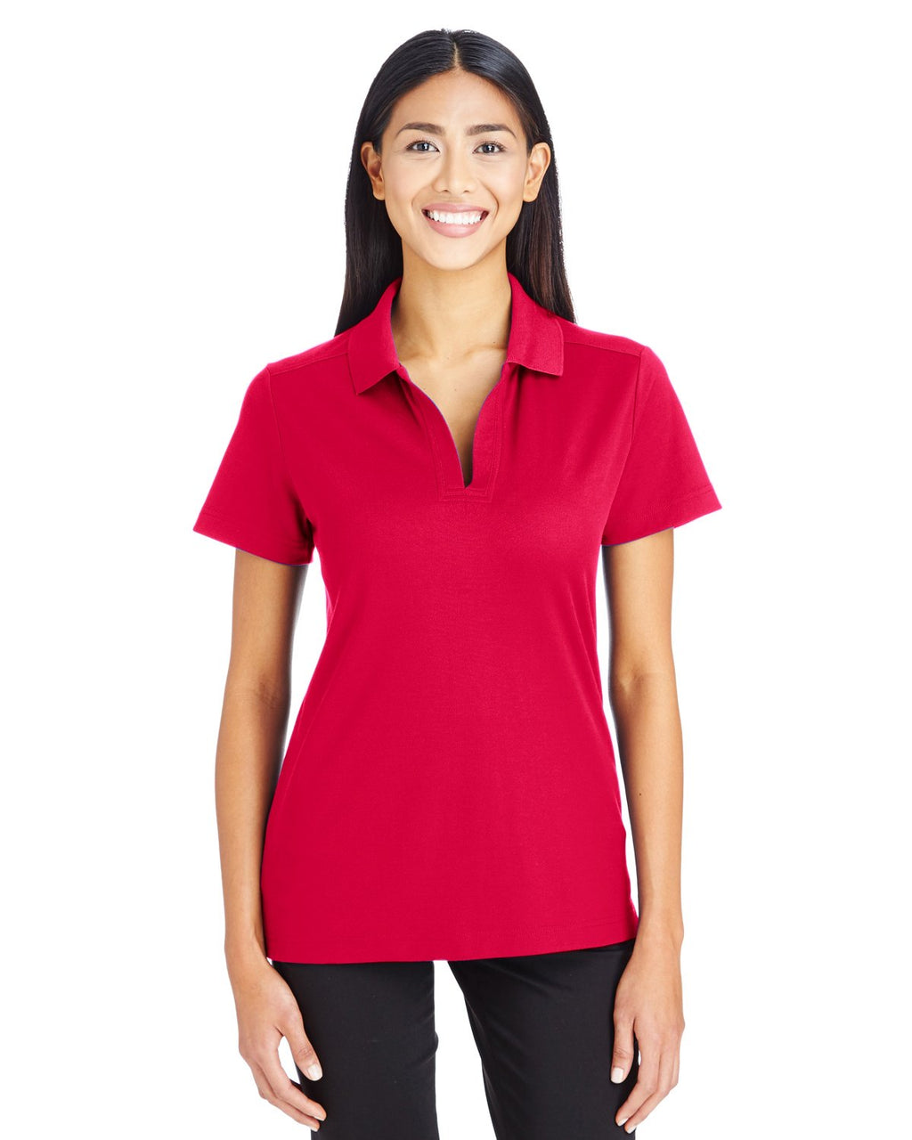 crownLux Performanceadies Plaited Polo - gRAPHITE - XS(D0102H7N942)