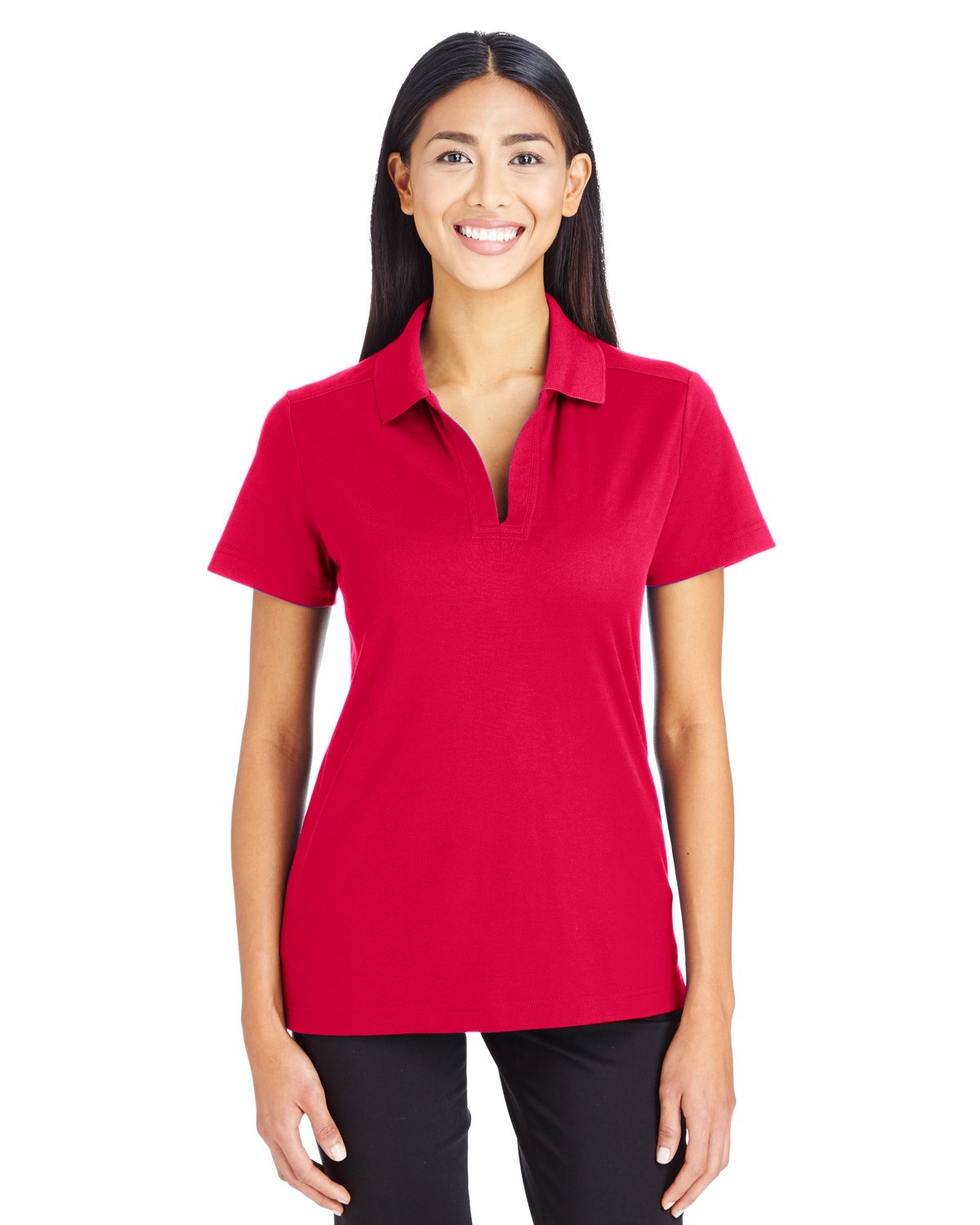 crownLux Performanceadies Plaited Polo - gRAPHITE - XS(D0102H7N946)