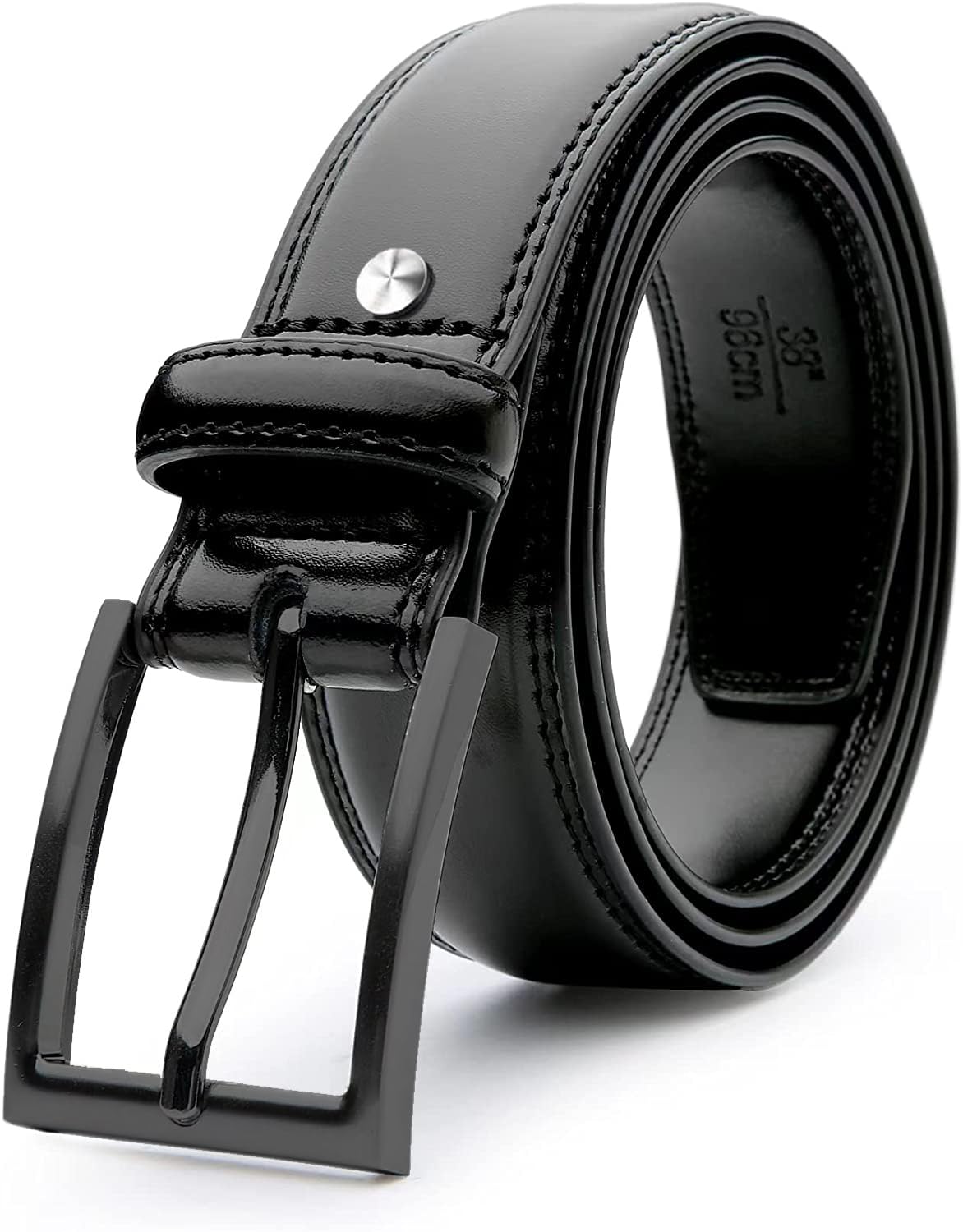 Zoro MenS Vegan Leather Belt For Men | (Black/Brown) | Sizes On Upto 28 To 46 30