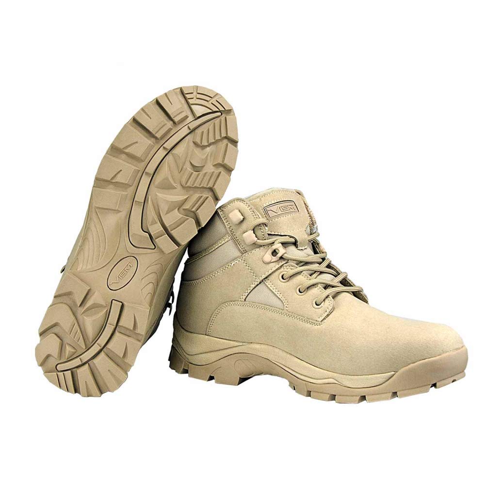 NcStar CAB3001TM10 Oryx Boots  Tan - Mid Size 10