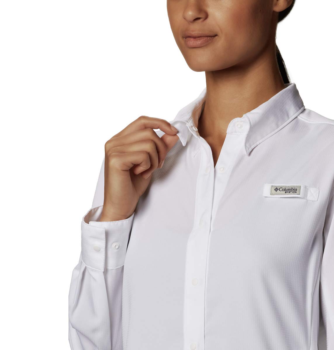 Ladies TamiamiII Long-Sleeve Shirt - WHITE - XS(D0102H78IIT)