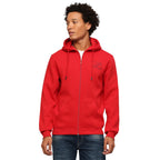 Pepe Jeans MenS Cotton Blend Hooded Neck Sweatshirt (Pm582546_Red_Classic