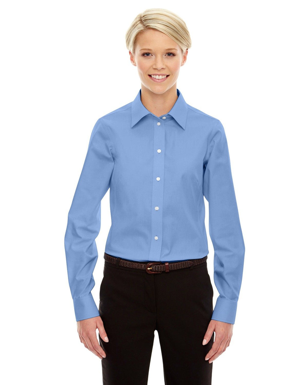Ladies crown Woven collectionSolid Oxford - LIgHT BLUE - S(D0102H7NVJT)