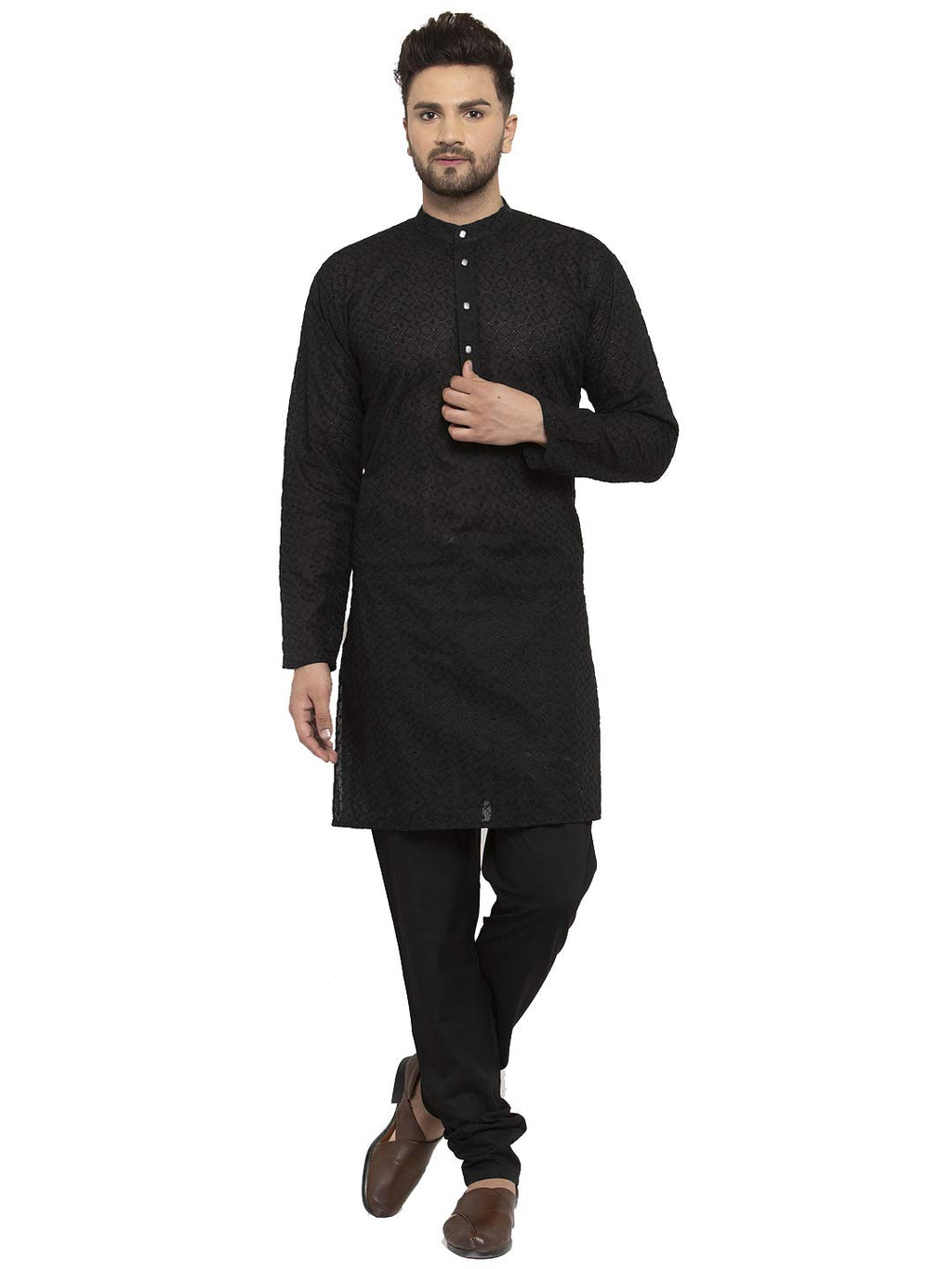 Jompers Mens Chicken Cotton Kurta Pyjama Set