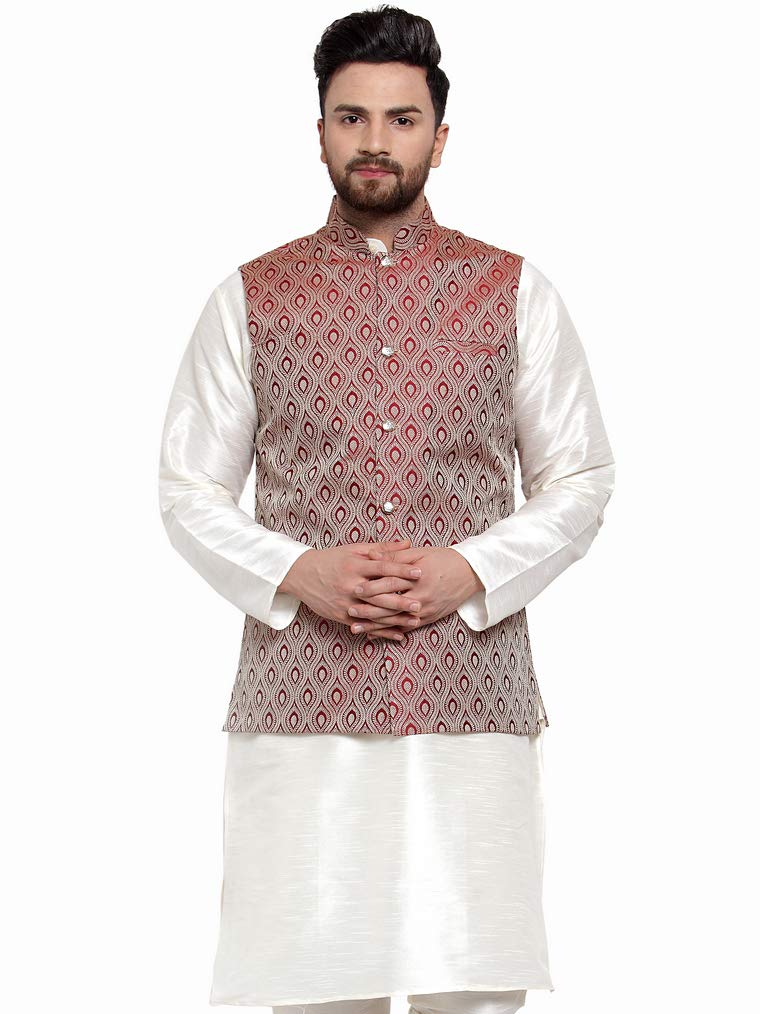 Jompers Mens Waistcoats Nehru Jeckets