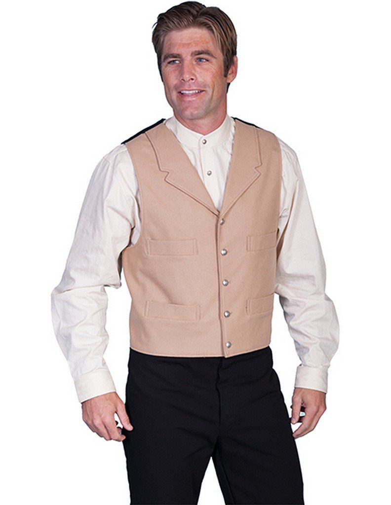 WOOL BLEND 4 POCKET VEST