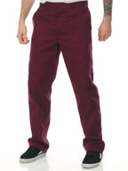 Dickies Men's Original 874 Work Pant, Maroon, 30W x 30L