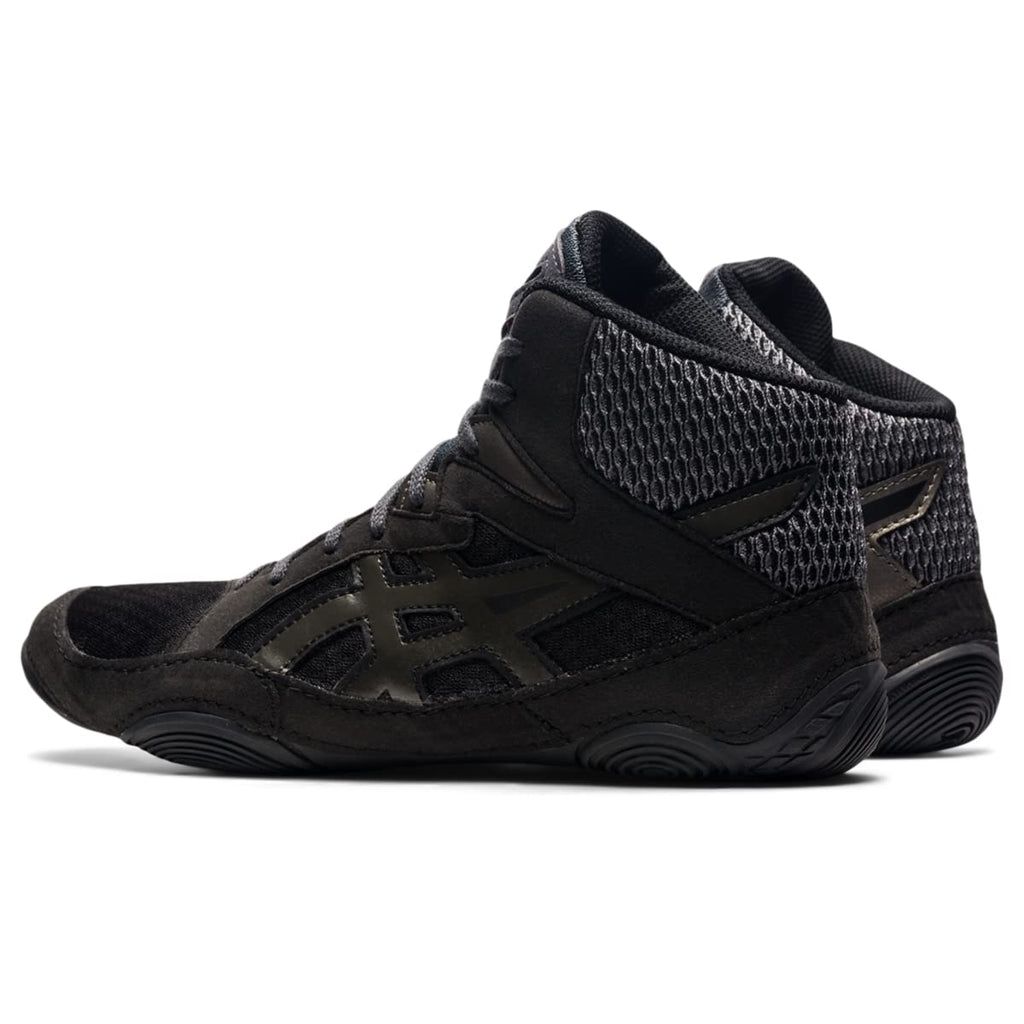 ASICS Men's Snapdown 3 Wrestling Shoes, 10.5, Black/Gunmetal