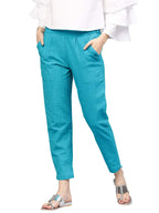 DIGITAL SHOPEE Women s Regular Fit Casual ds-Track-Pants-Turquoise-XXL