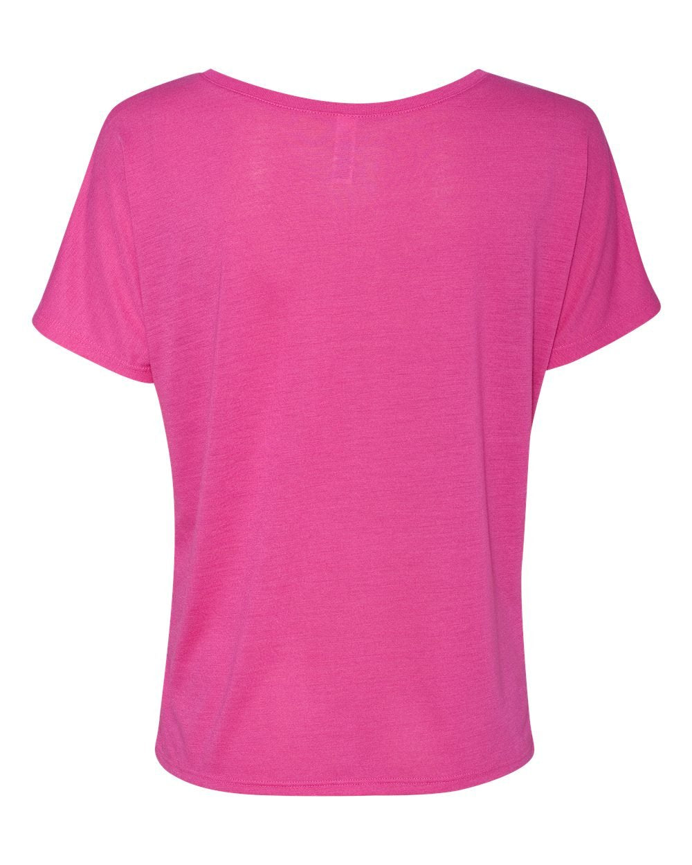Ladies Slouchy T-Shirt - WHITE MARBLE - S(D0102H7W5V8)