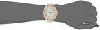 XOXO Women's XO8089 Gold-Tone Stainless Steel Watch with Mint Green Silicone Band