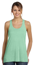 Ladies Flowy Racerback Tank - ATHLETIc HEATHER - S(D0102H7K79P)