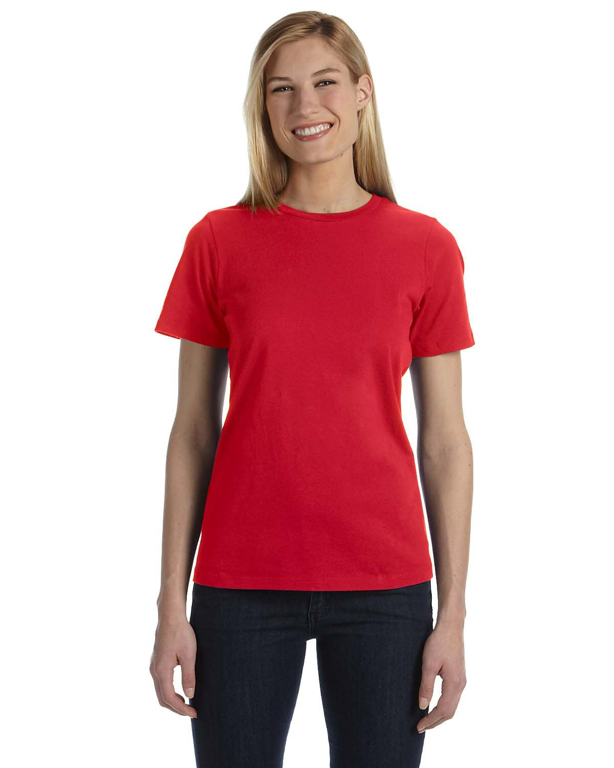 Ladies Relaxed Jersey Short-Sleeve T-Shirt - TEAM PURPLE - S(D0102H789LP)