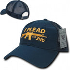 Relaxed Trucker USA, I Plead 2n, Navy