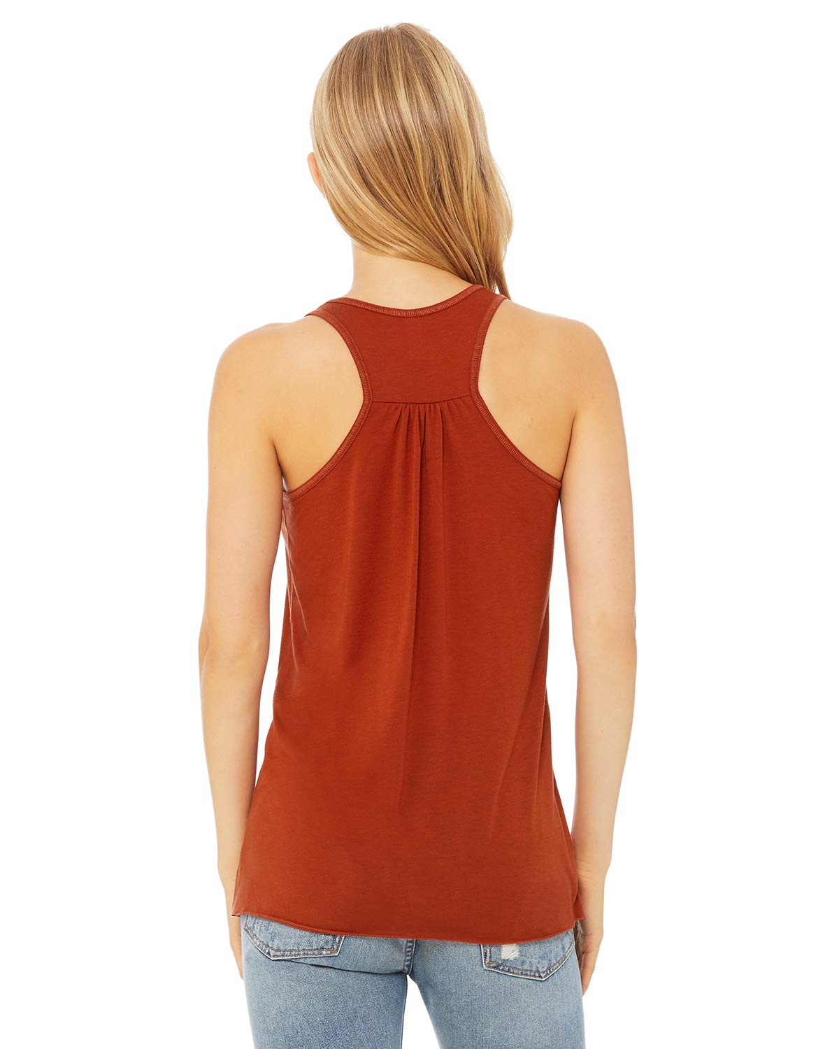 Ladies Flowy Racerback Tank - ATHLETIc HEATHER - S(D0102H7K5cJ)