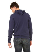 Unisex Sponge Fleece Pullover Hoodie - NAVY - S(D0102H7W2S6)