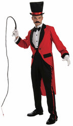 Rubies Men's Ringmaster Costume Party Supplies, Red, Standard US for Themed Parties and Halloween
